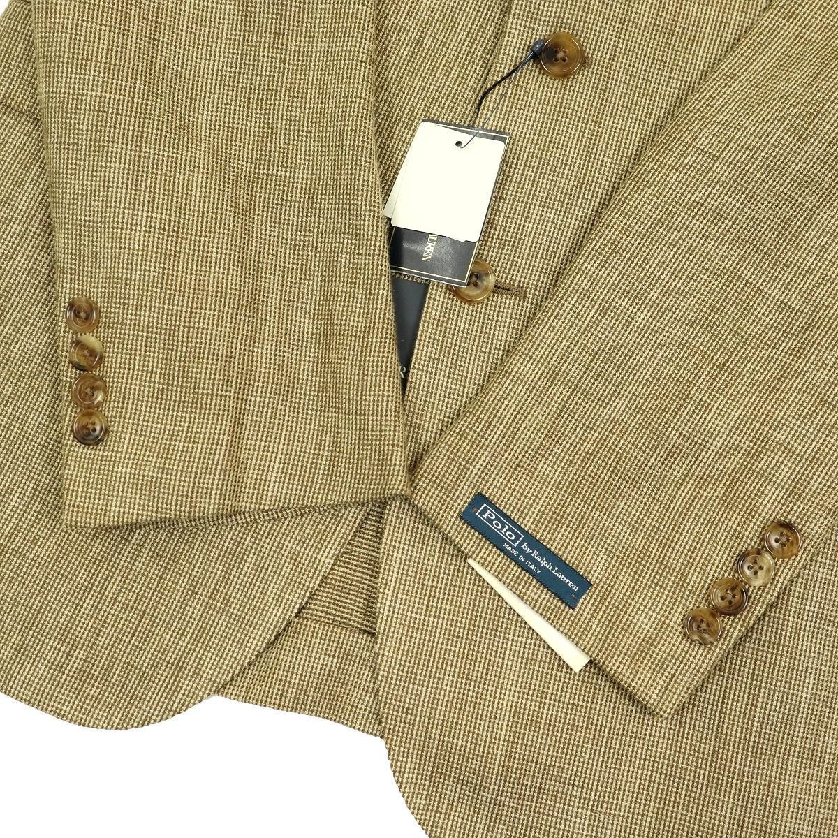 S3324】【未使用品】【イタリー製】【シルク混】POLO RALPH LAUREN 
