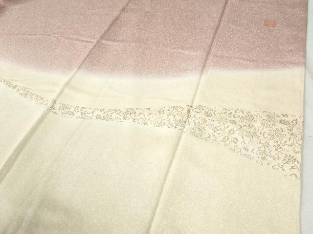 平和屋着物○服飾評論家 市田ひろみ 訪問着 花唐草文 暈し染め 金彩