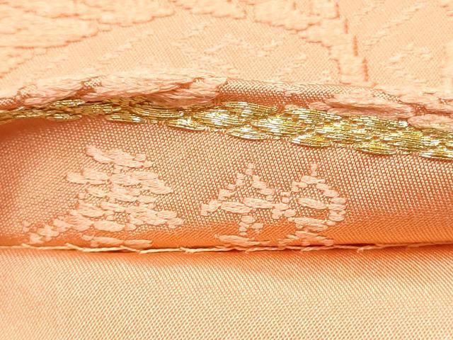 平和屋着物○六通柄袋帯 唐錦 歌桜花丸文 正絹 逸品 CABA5136hy - メルカリ