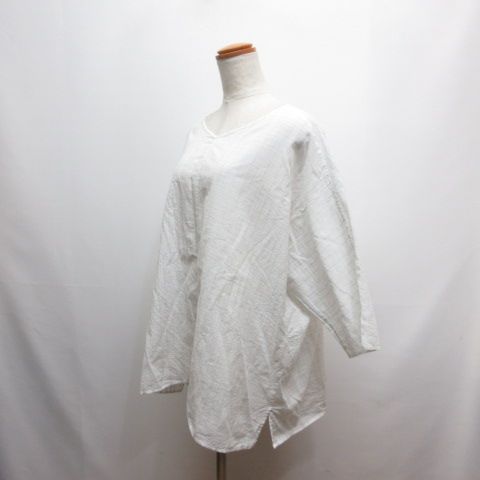 ヨーガンレール JURGEN LEHL 25SS コットンドビー ブラウス M 白