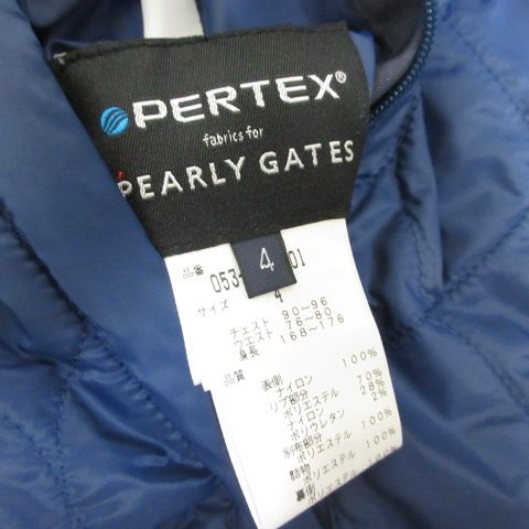パーリーゲイツ PEARLY GATES PERTEX ゴルフウェア 4way リバーシブル