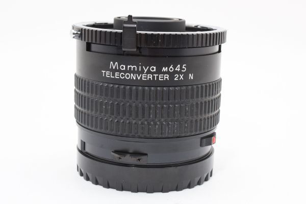 超美品 マミヤ M645 テレコンバーター 2倍 N ブラック Mamiya 超美品 マミヤ M645 テレコンバーター 2倍 N ブラック Mamiya