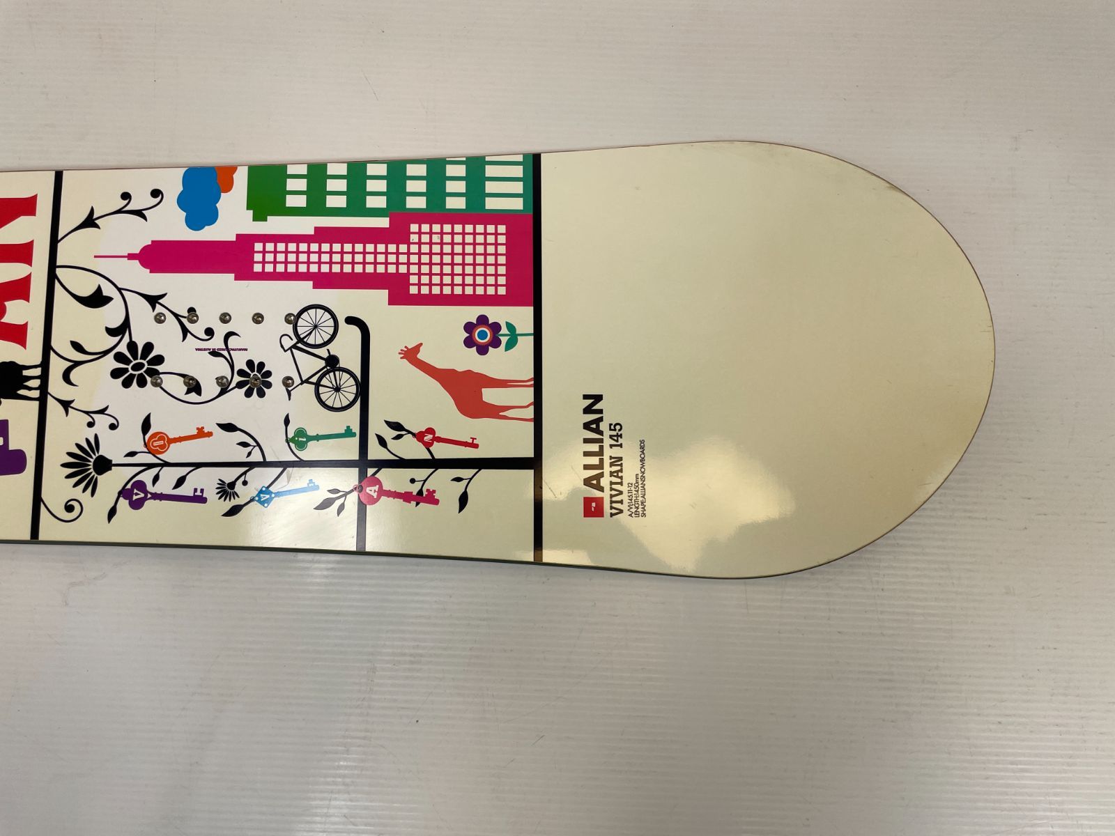 ◇ スノボ ALLIAN VIVIAN 145 cm スノーボード アライアン