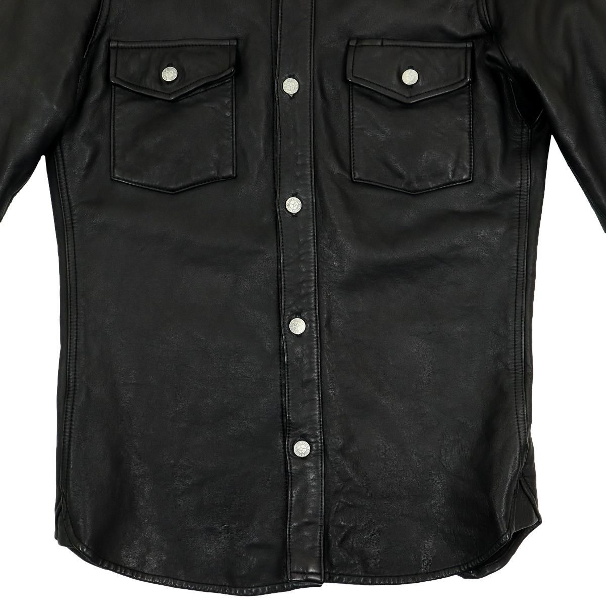 S3322】【牛革】BACKBONE バックボーン レザージャケット レザーシャツ