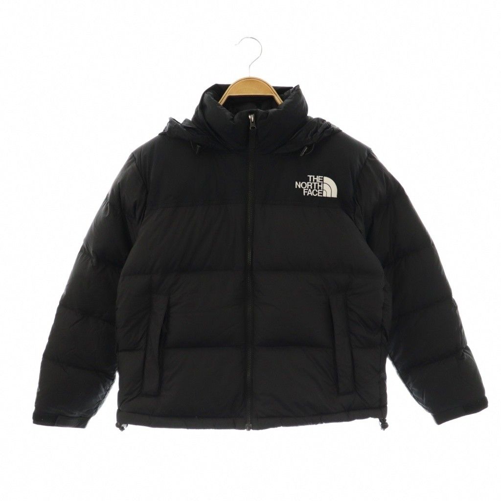 ザノースフェイス THE NORTH FACE SHORT NUPTSE JACKET ダウンジャケット アウター ジップアップ M ブラック NDW91952 /DO ■OS