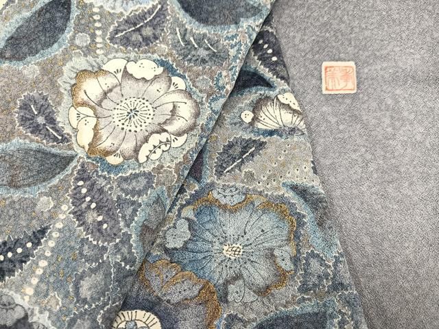 平和屋着物○訪問着 作家物 孝美 辻が花 絞り 暈し染め 金彩 正絹 逸品