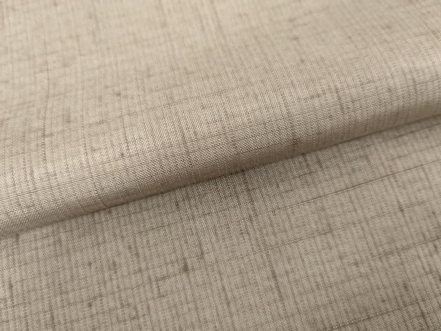  平和屋着物 上質な紬 色無地 牡丹鼠色 正絹 cs 紬 着物