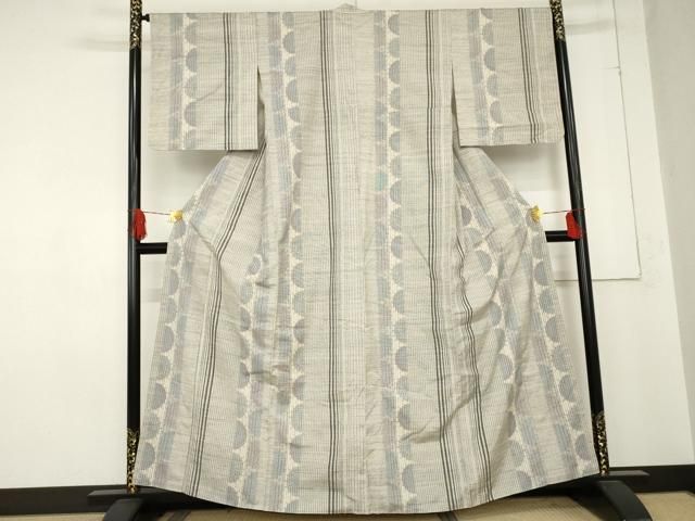 平和屋着物 本場大島紬 薩摩結城 番傘 正絹 cs