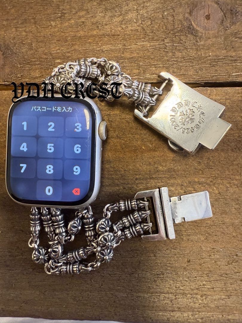 ⭐️TST18　Apple Watch　個性的デザインベルト　18cm　刻印有り