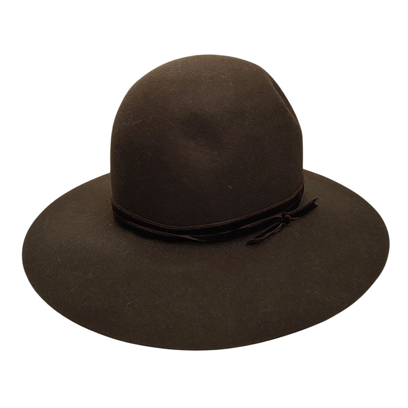 The Soloist タカヒロミヤシタザソロイスト KIJIMA 23 AW ラビット フェルト ボーラー ハット sa S ブラウン