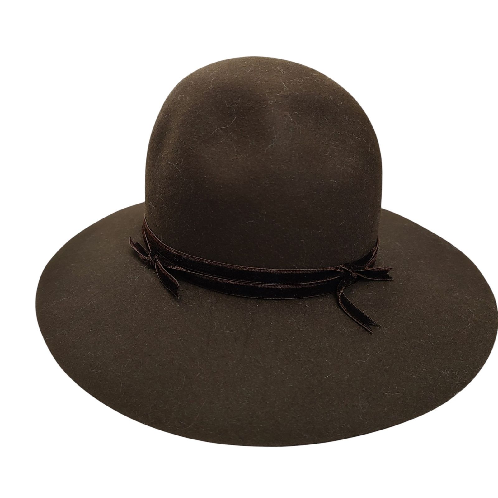 The Soloist タカヒロミヤシタザソロイスト ×KIJIMA 23 AW ラビット フェルト ボーラー ハット sa. S ブラウン