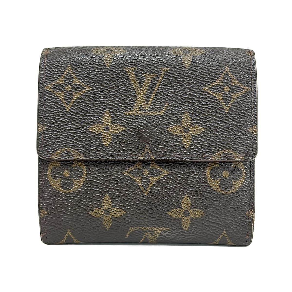LOUIS VUITTON(ルイヴィトン) Wホック財布 モノグラム ポルトモネビエ