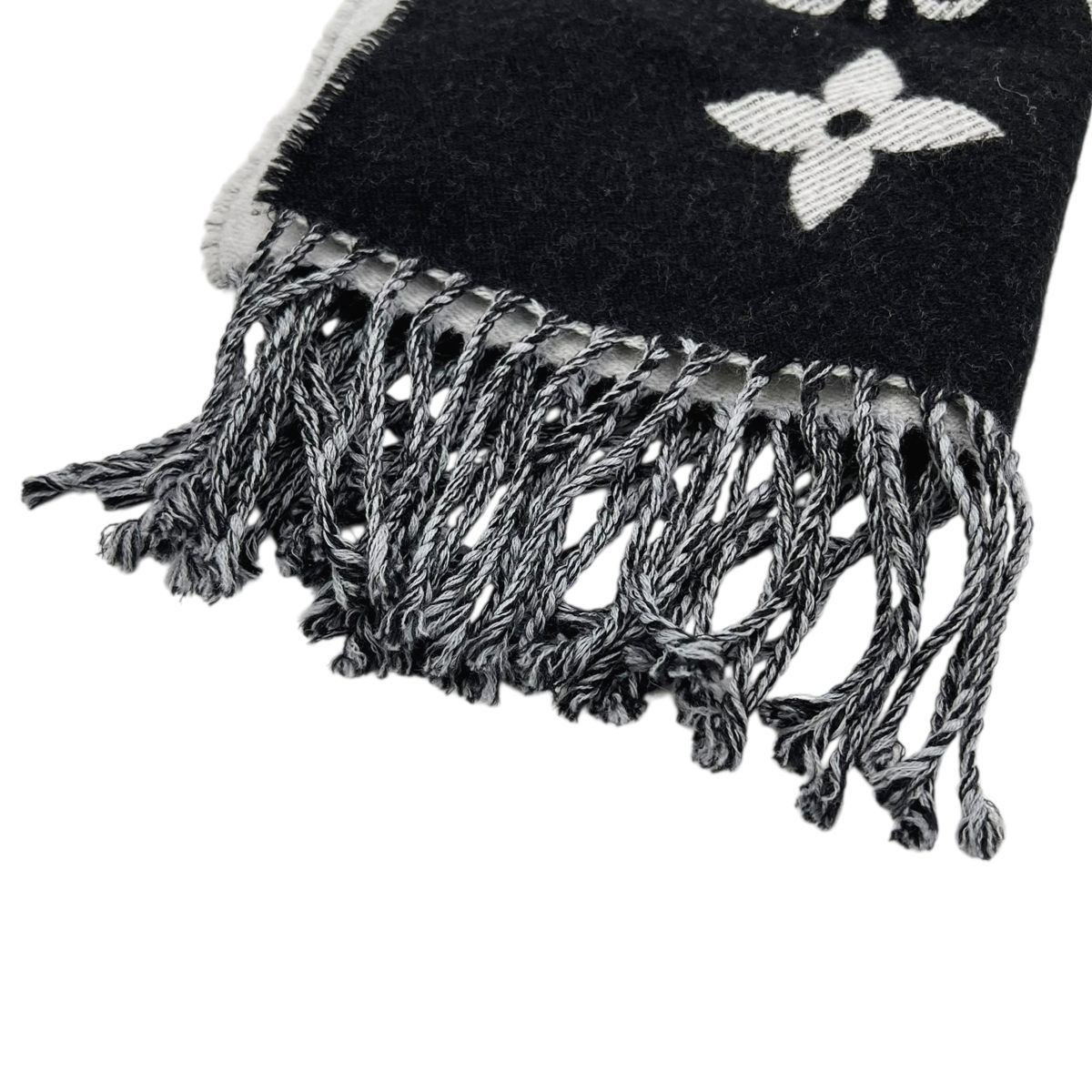 中古】 LOUIS VUITTON ルイ・ヴィトン マフラー・LV エセンシャル