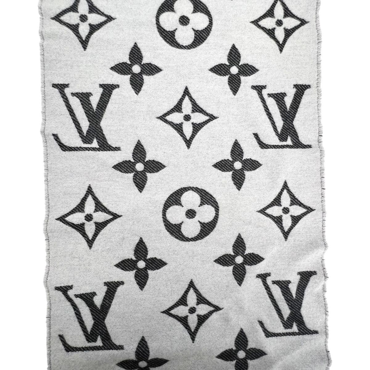 中古】 LOUIS VUITTON ルイ・ヴィトン マフラー・LV エセンシャル