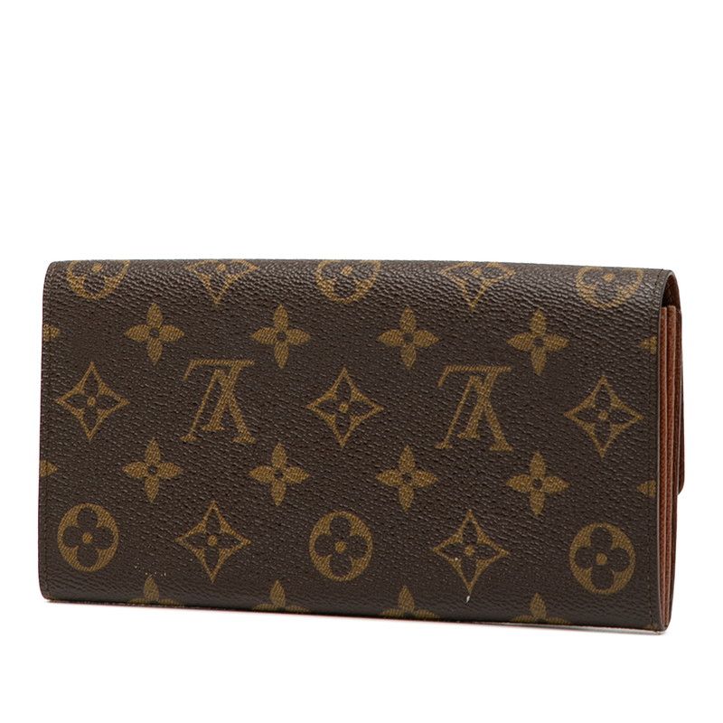 ルイ ヴィトン モノグラム ポシェット ポルト モネ クレディ M 61723 ブラウン PVC レディース LOUIS VUITTON 1 0242672