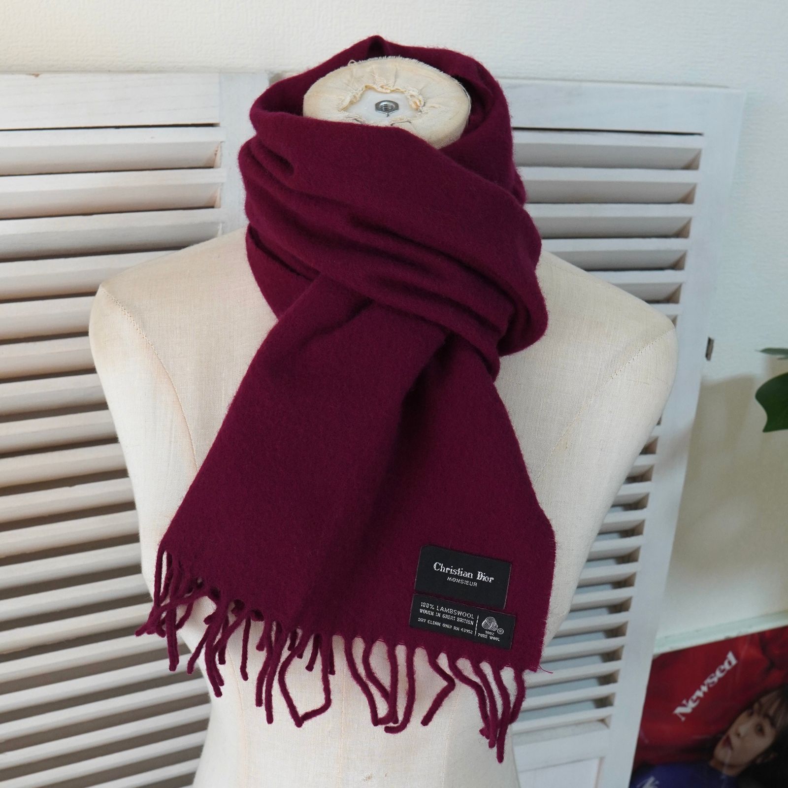 BlackFriday限定割引5％オフ】クリスチャン ディオール ウール