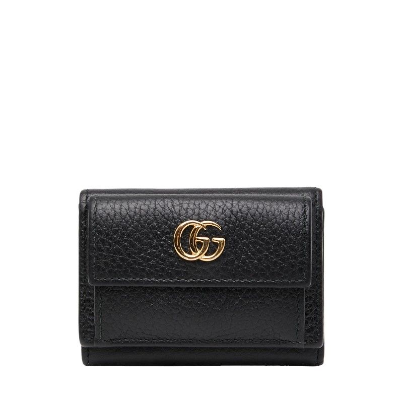 グッチ GGマーモント 523277 ブラック レザー レディース GUCCI 228-44336