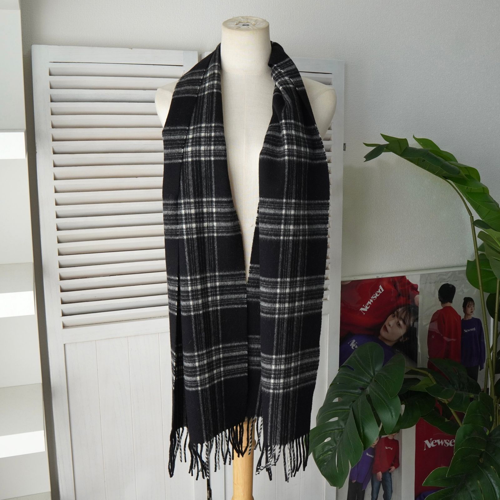 BlackFriday限定割引5％オフ】トムフォード チェック柄 ウール