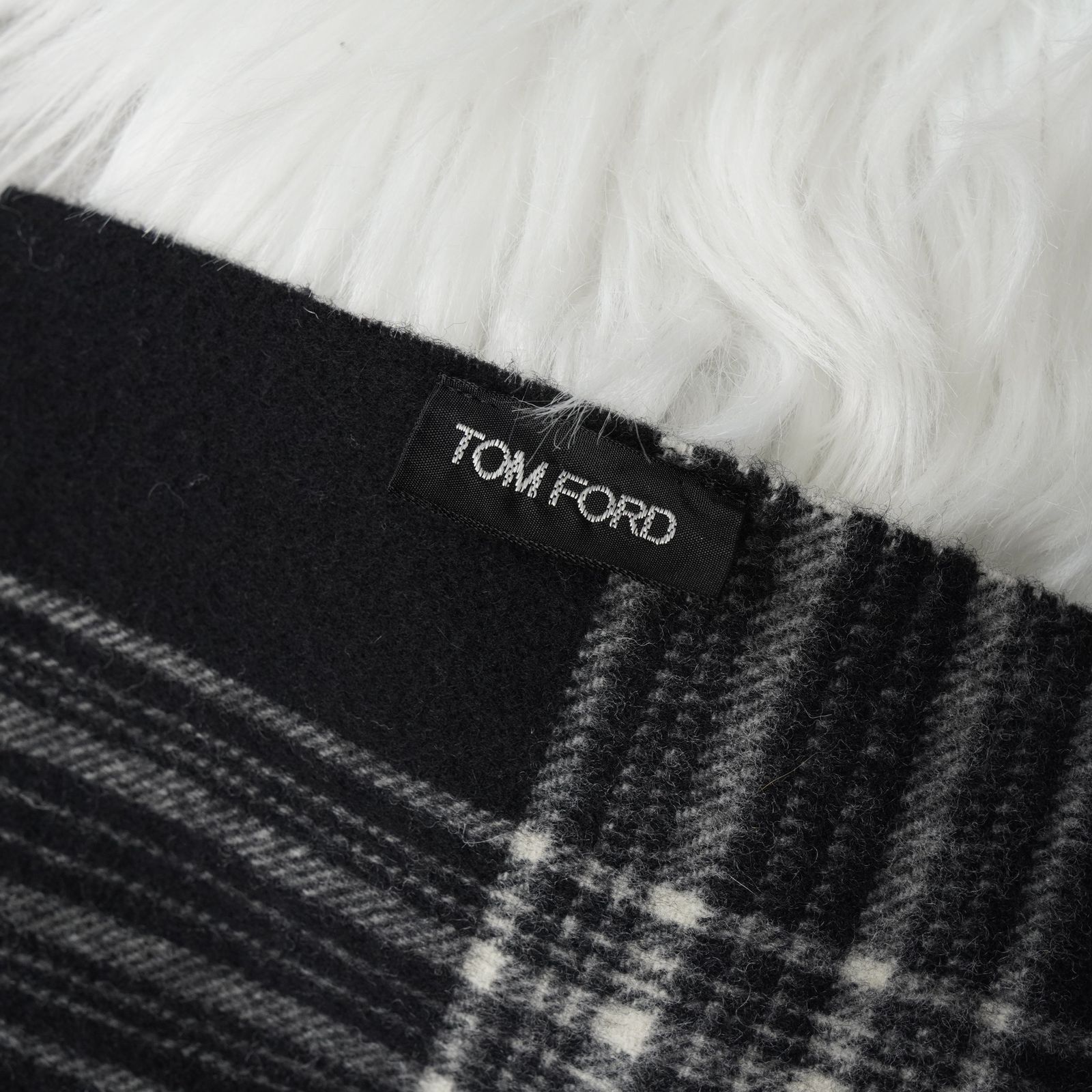 BlackFriday限定割引5％オフ】トムフォード チェック柄 ウール