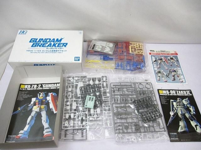 未組立 プラモデル HGUC 1/144 ガンダム&量産型ザクセット - メルカリ
