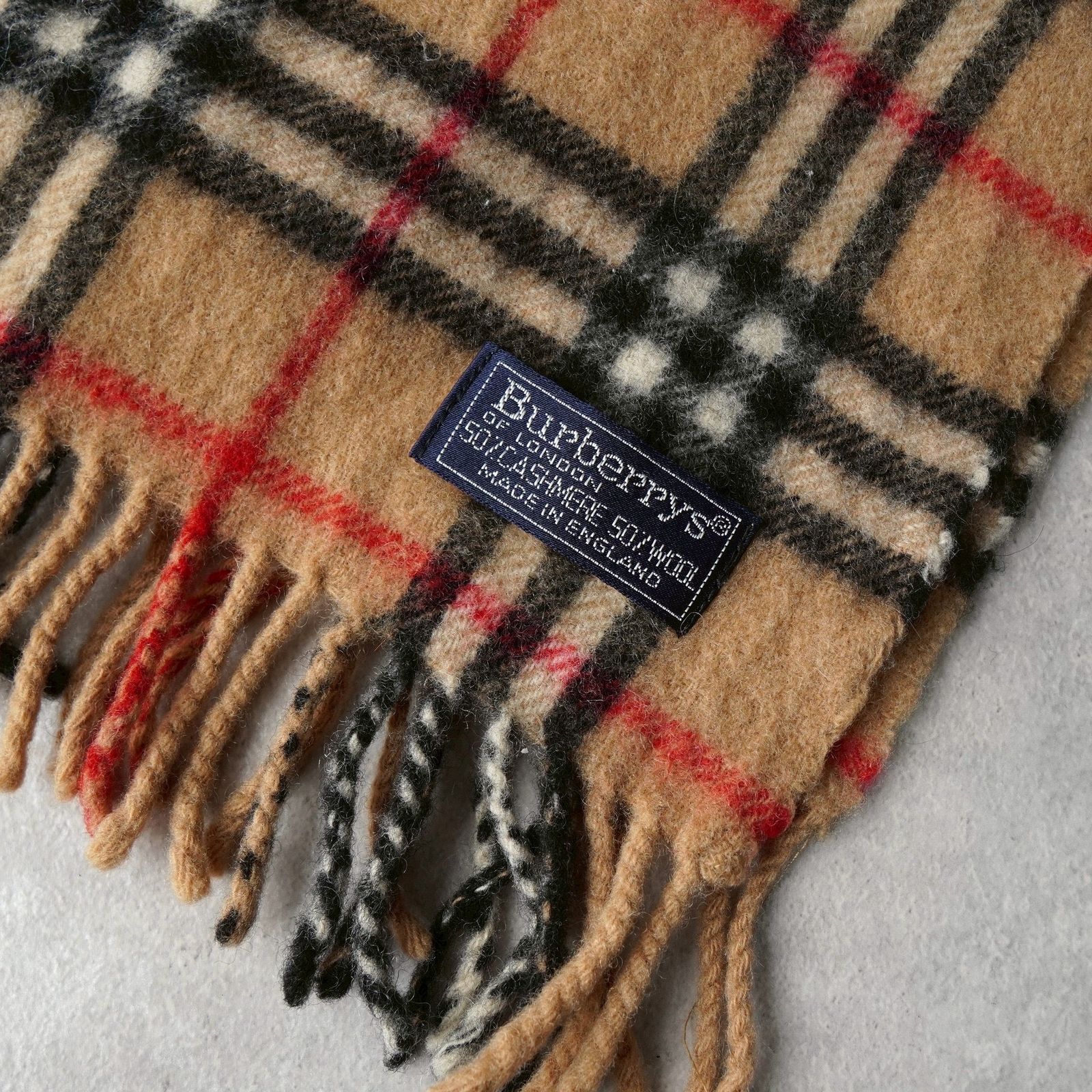 BlackFriday限定割引5％オフ】バーバリー ノバチェック ウール