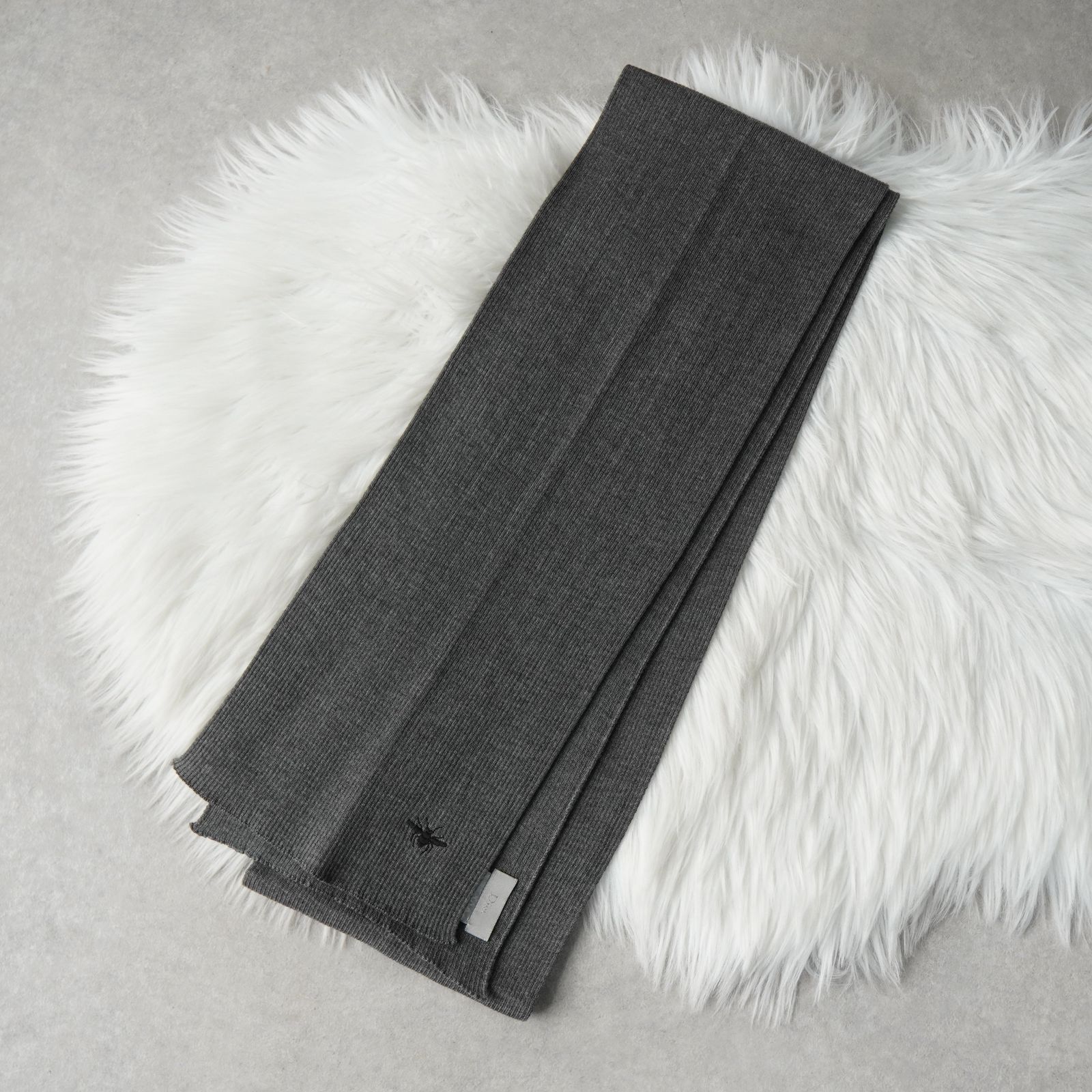 BlackFriday限定割引5％オフ】ディオール オム Bee 刺繍 マフラー