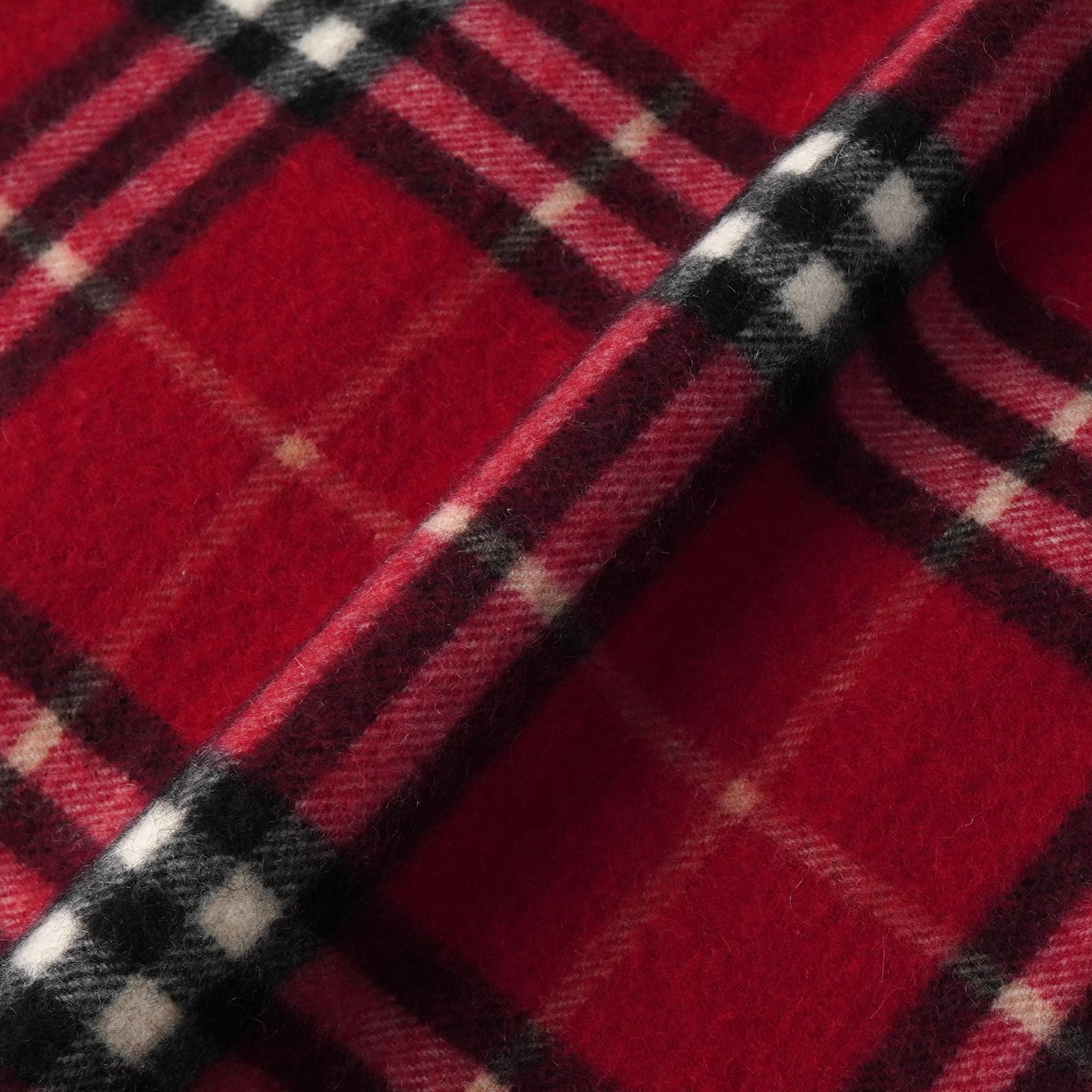 【良品】バーバリーロンドン　ウールマフラー　ノバチェック　赤　イングランド製 BlackFriday限定割引5％オフ】バーバリー ロンドン ヴィンテージ ノバ