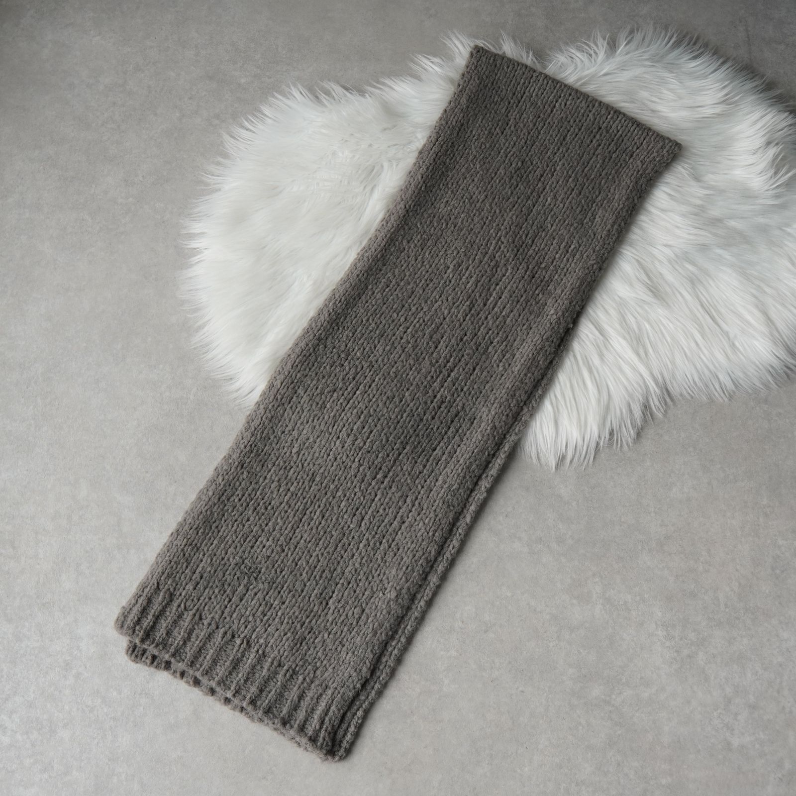 ドリス ヴァン ノッテン ローゲージ ウール モヘア ロング マフラー