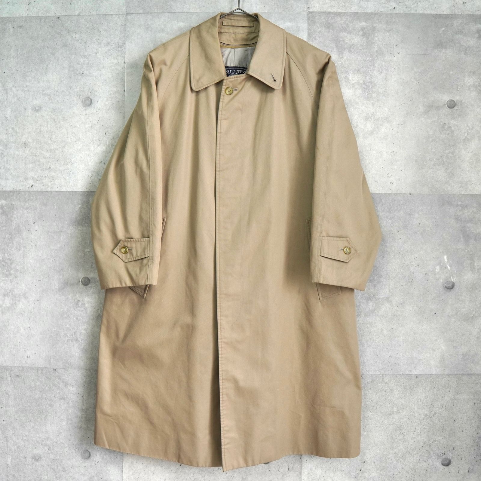 バーバリー ステンカラーコート ビンテージ(ベージュ) BlackFriday限定割引5％オフ】バーバリー ヴィンテージ ステンカラー