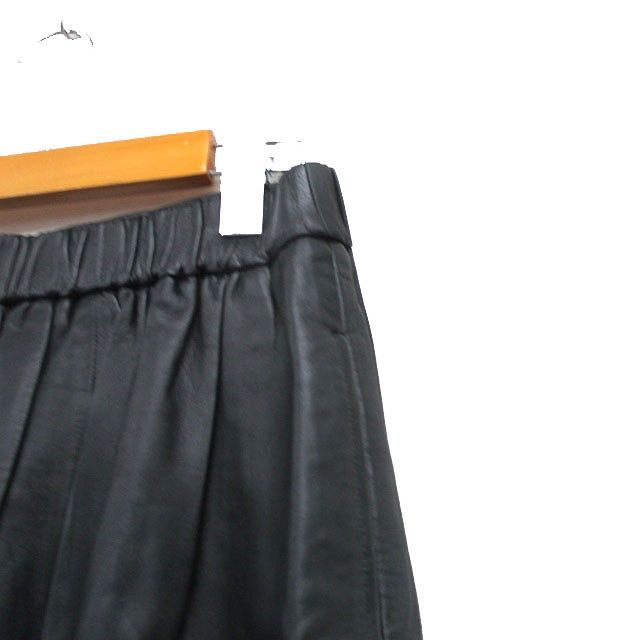 セオリーリュクス theory luxe レザー スカート フレア 羊革 シンプル