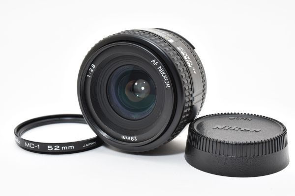 Nikon AF NIKKOR 28 mm F 2.8 Fマウント ニコン 広角単焦点レンズ AF一眼レフ用 交換レンズ 5185_10_70