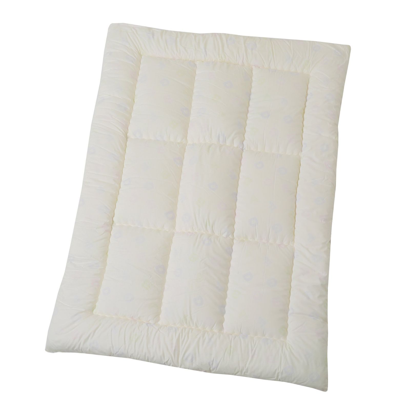 ジュニア衛生寝具 合繊掛け布団 アルファベット柄 東京西川 ジュニアサイズ -M