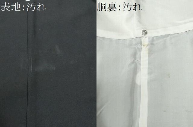 平和屋着物□谷崎潤一郎の世界黒留袖 駒刺繍 鉾 暈し染め 正絹 逸品