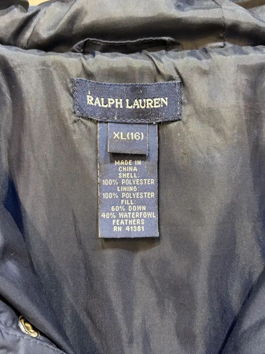 ポロラルフローレン ダウン