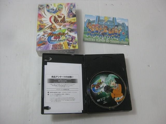 中古品 アニメ DVD-BOX2 イナズマイレブンGO クロノ・ストーン編