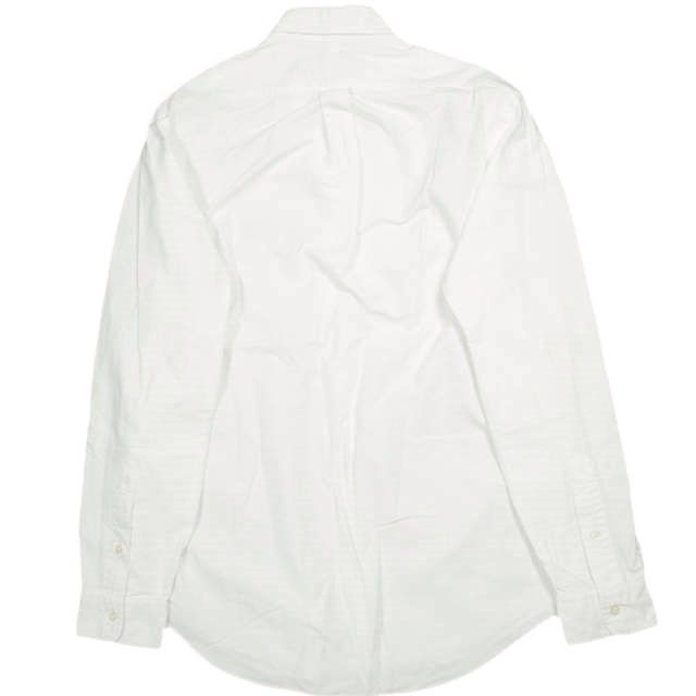 刺繍ポニー3頭✨️ポロラルフローレン 長袖BDシャツ XL ホワイト 現行タグ 希少】BIG FIT ポロラルフローレン 長袖BDシャツ 刺繍ポニー XL