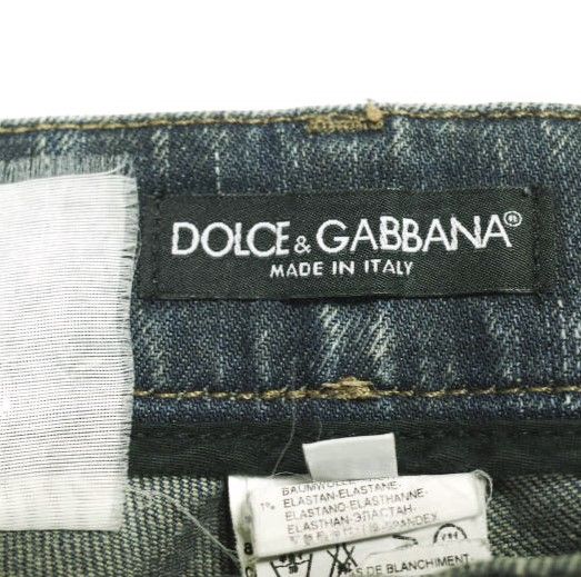 DOLCE&GABBANA ドルチェアンドガッバーナ イタリア製 ロゴプレート付き