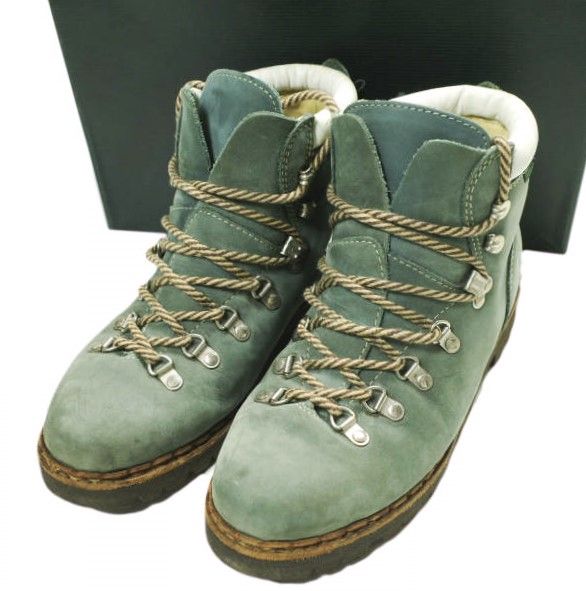 PARABOOT x and wander パラブーツ アンドワンダー 別注 フランス製 AVORIAZ JANNU アヴォリアーズ AW-AA937 UK8(26.5cm) Blue ジャンヌソール トレッキングブーツ シューズ g23905