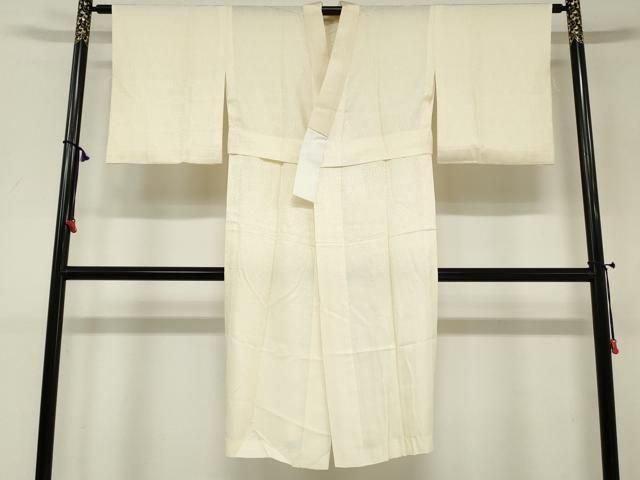 平和屋着物□長襦袢 無双仕立て 菊尽くし地紋 蜂蜜色 正絹 逸品