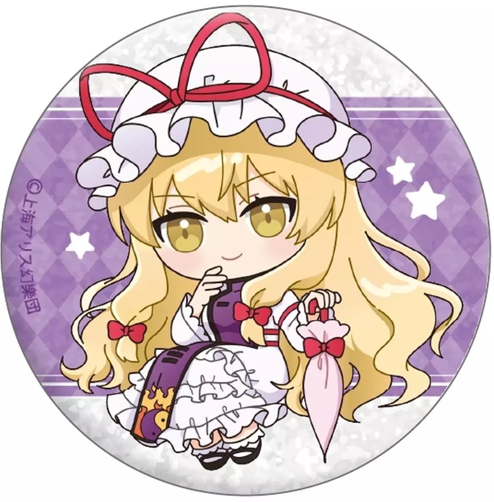 中古】バッジ・ビンズ 八雲紫 「東方Project ラメ缶バッジ」 - メルカリ