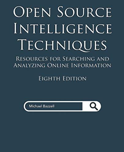 Open Source Intelligence Techniques Resources for Searching