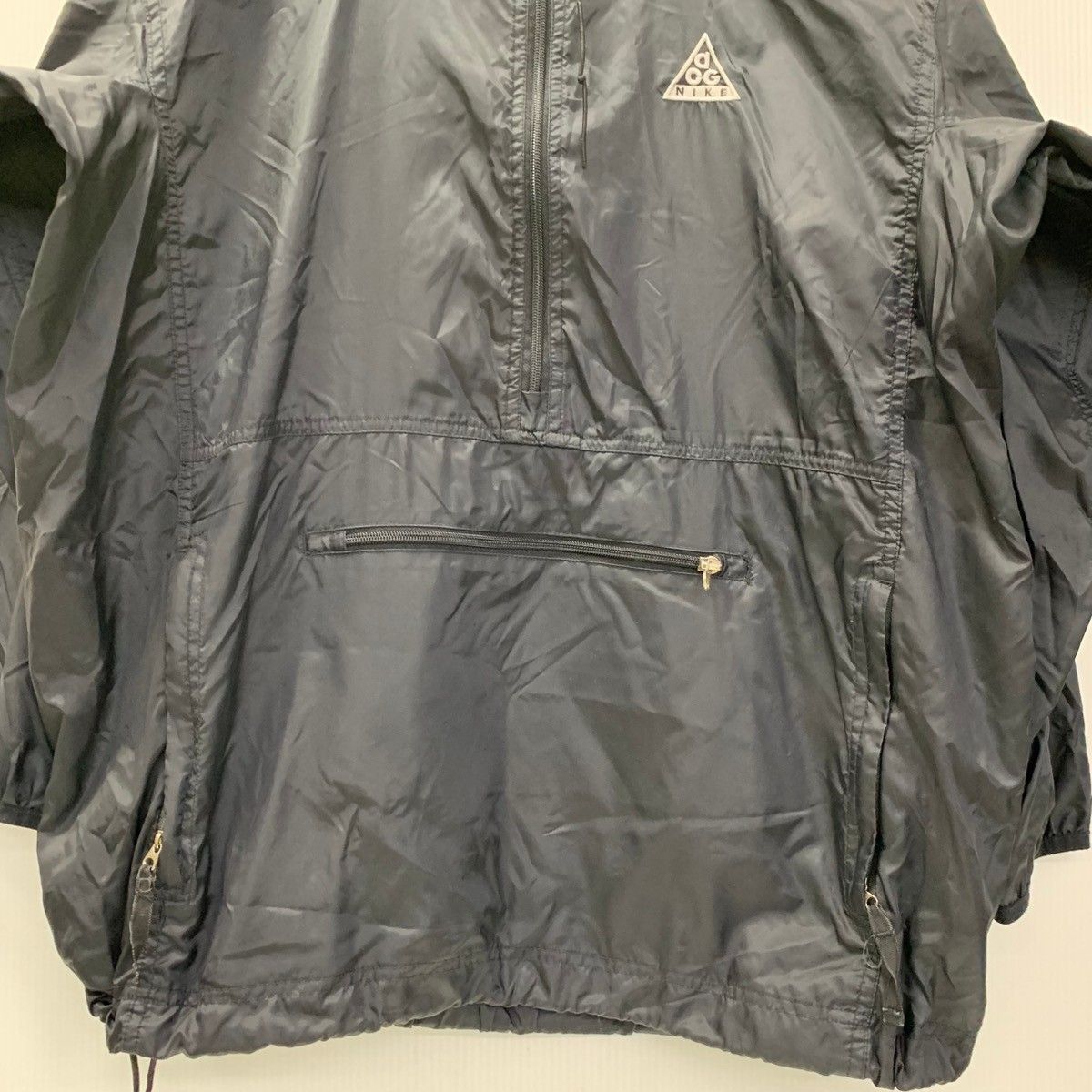 ナイキ NIKE ACG 90's ロゴ 刺繍 ナイロン アノラックパーカー