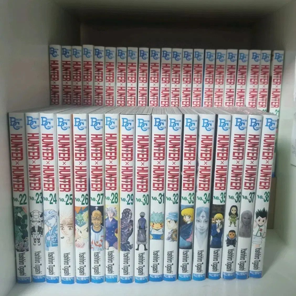 未開封品あり　まとめ売り　HUNTER×HUNTER 漫画　全巻セット HUNTER×HUNTER 未開封 全巻 漫画本 1-38巻 コレクション用 - メルカリ
