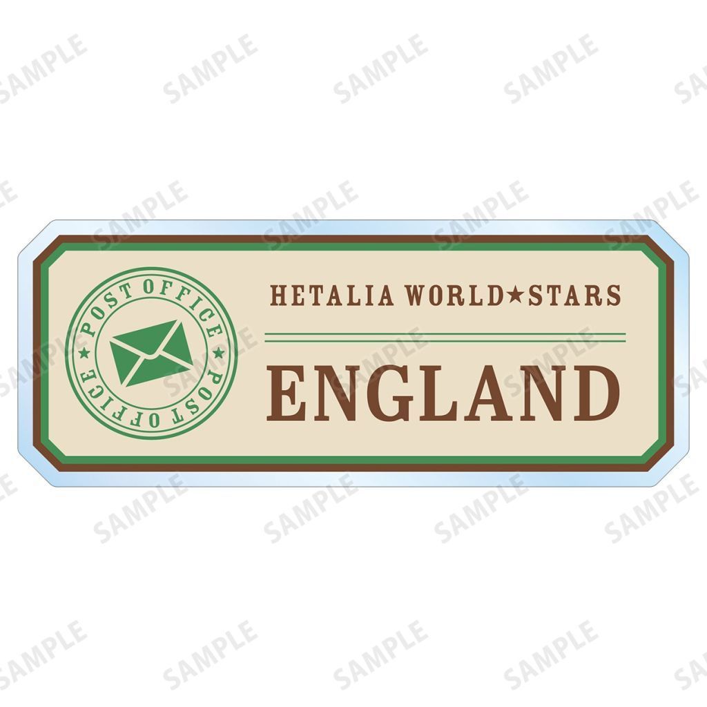 中古】バッジ・ピンズ イギリス 「アニメ ヘタリア World☆Stars