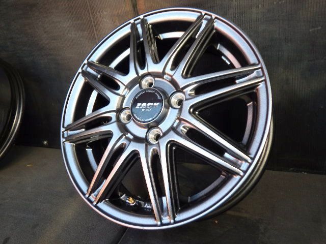 3064】J△送料無料△MONZA JAPAN ZACK JP-818△14x4.5J 4穴 PCD100 +