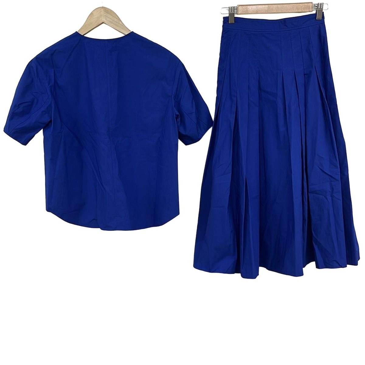 DRESSTERIOR ドレステリア スカートセットアップ レディース - ネイビー