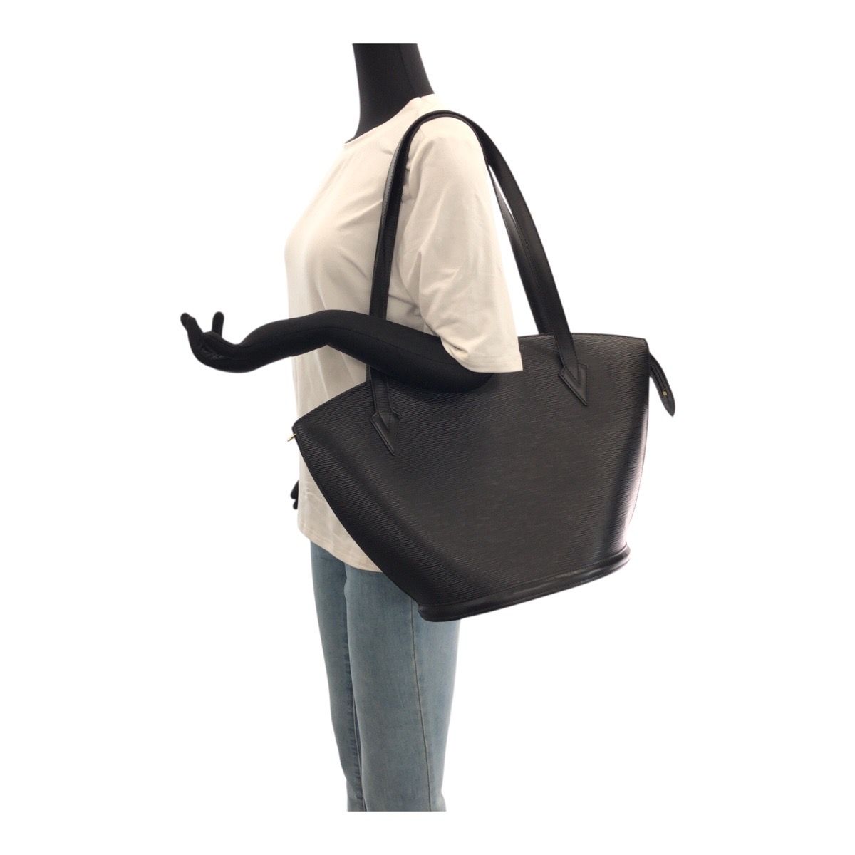 LOUIS VUITTON ルイヴィトン エピ サンジャック ブラック 黒 レザー