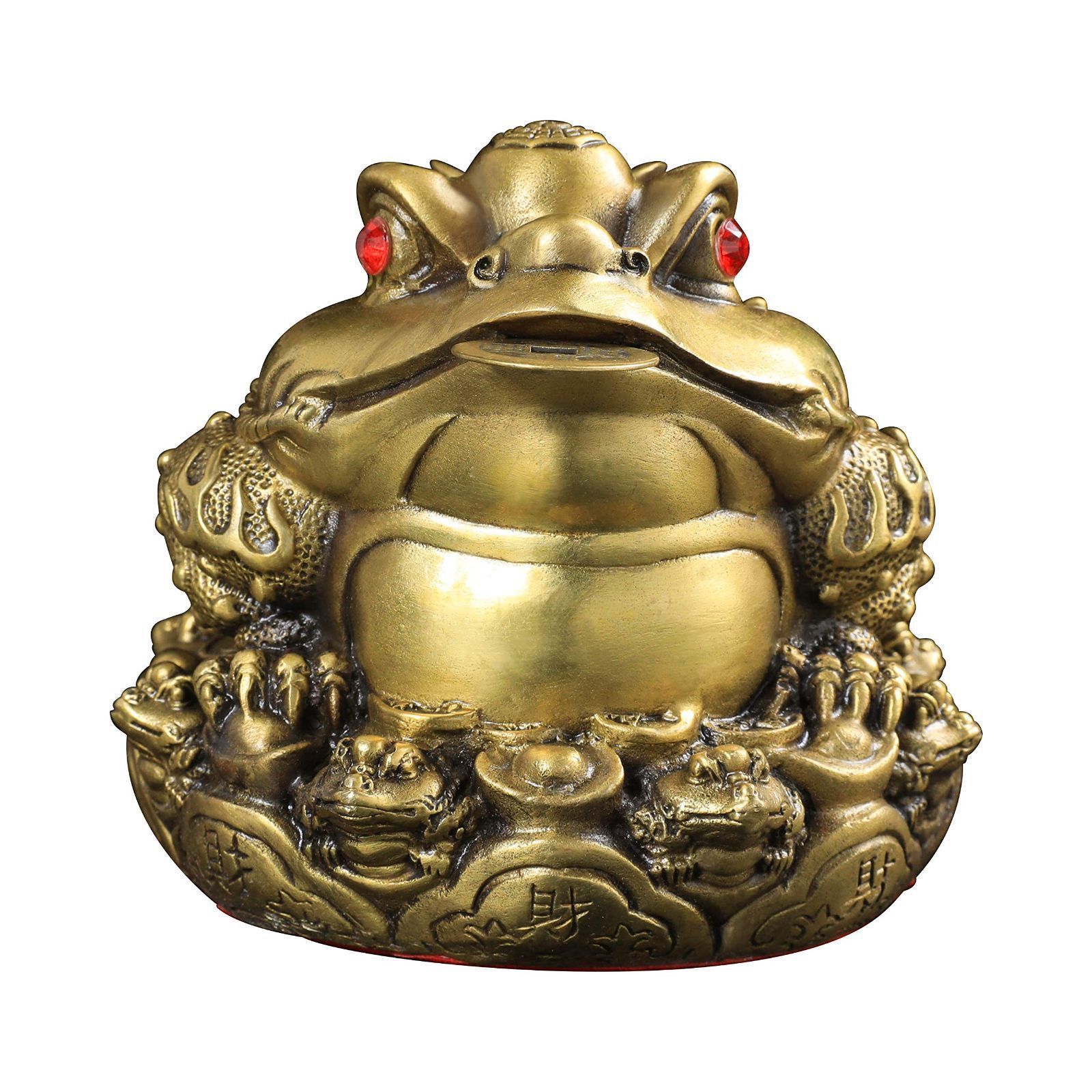 BoBo Style 九子蟾 蟾の王様 金蟾 財を集めるカエル 三足銭蛙 三本脚の