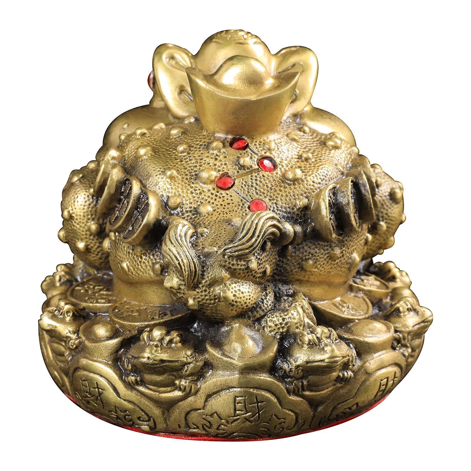 BoBo Style 九子蟾 蟾の王様 金蟾 財を集めるカエル 三足銭蛙 三本脚の