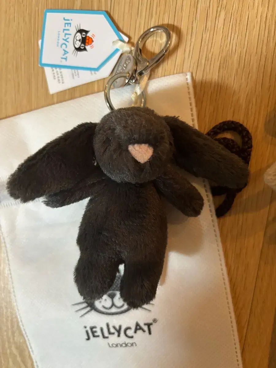 JELLYCAT ジェリーキャット BUNNY バニー キーホルダー バソロミュー インキー ブラック